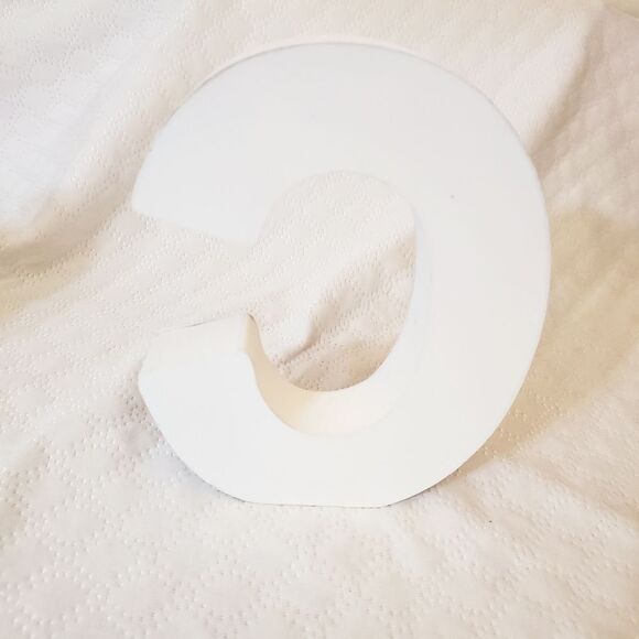 World Map Monogram Tabletop Accent - Picture 5 of 5